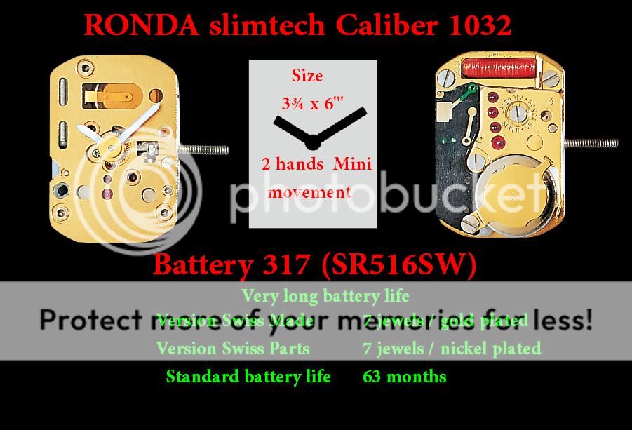 Ronda quartz movements WatchinTyme